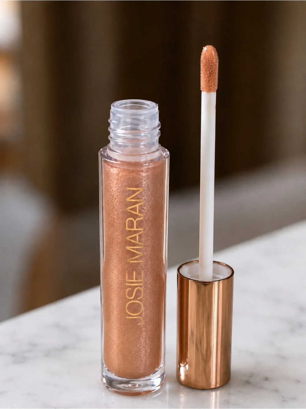 Josie Maran Argan Natural Volume Lip Gloss Shade: Optimism
